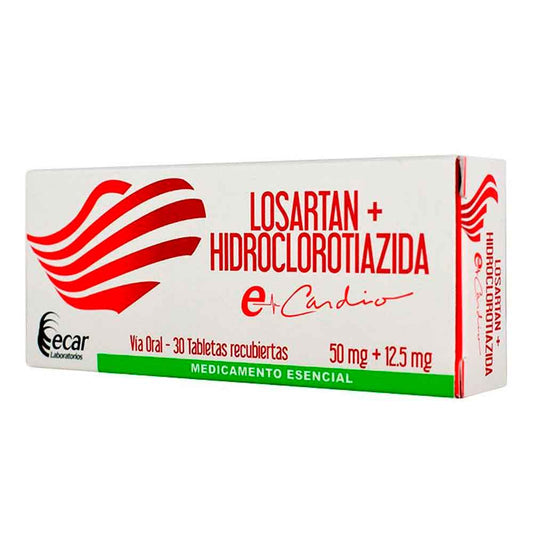 LOSARTAN 50 MG + HCT 12.5 MG