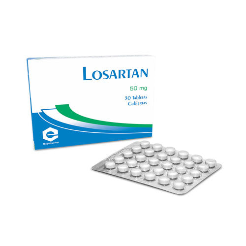 LOSARTAN 50 MG X 30 TAB