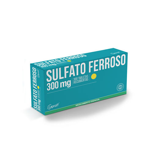 SULFATO FERROSO 300 MG