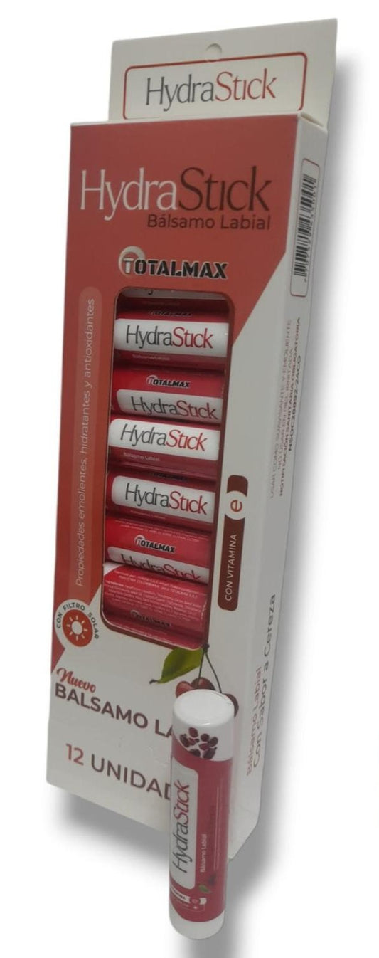 HYDRASTICK MANTECA CACAO CEREZA X 12 UNI