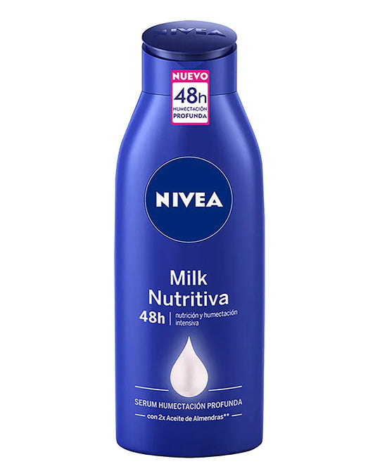 CREMA NIVEA MILK NUTRITIVA X 400 ML