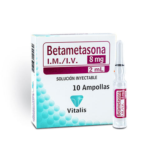 BETAMETASONA 8MG/2ML