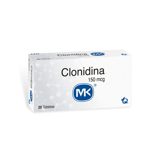 CLONIDINA 150MCG