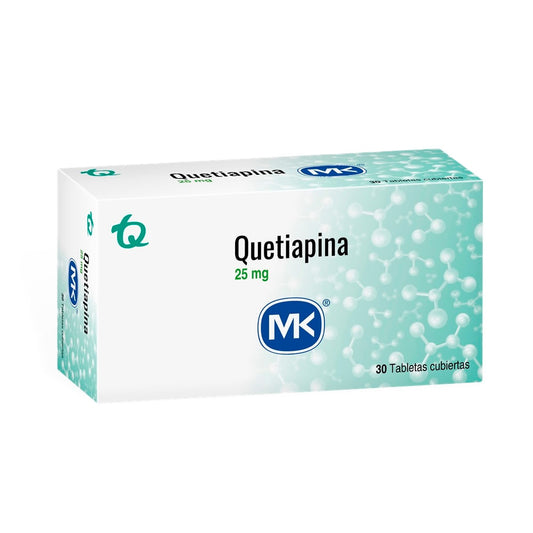 QUETIAPINA 25MG MK