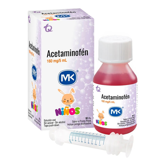 ACETAMINOFEN 160MG/5ML MK