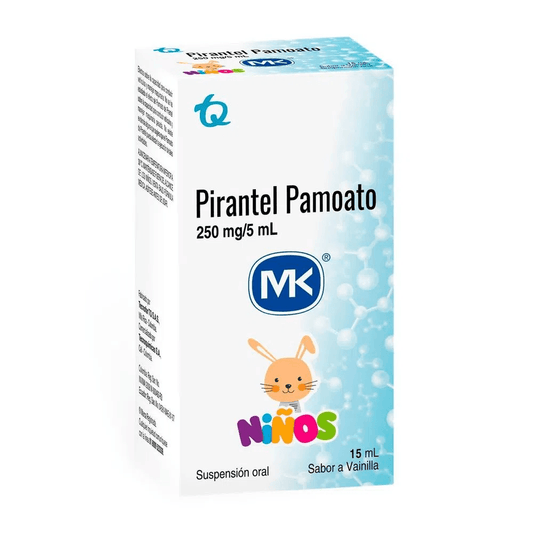 PAMOATO DE PIRANTEL 250MG/5ML MK