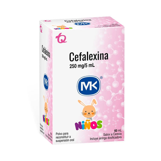 CEFALEXINA 250MG/5ML MK