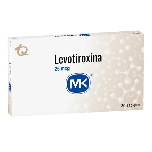 LEVOTIROXINA 25 MCG MK