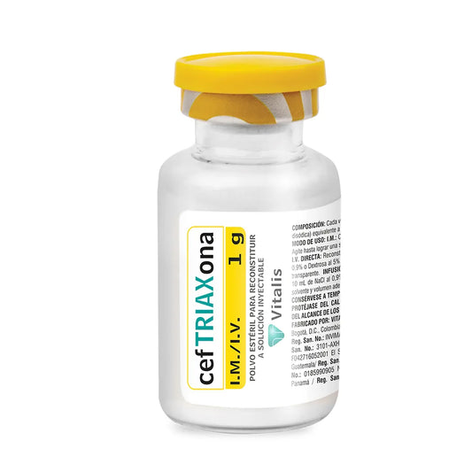 CEFTRIAXONA 1 GR X 1 AMP
