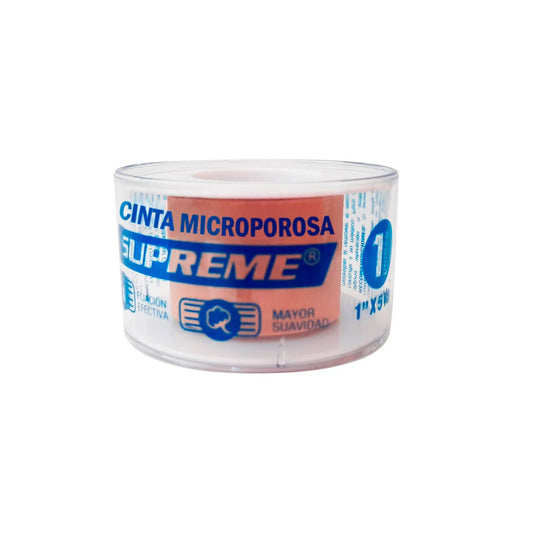 MICROPORE 1" X 5Y X 12 UNID