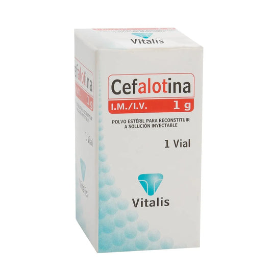 CEFALOTINA 1 GR X 1 AMP