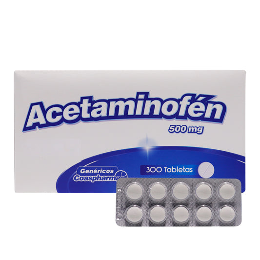 ACETAMINOFEN 500MG X 300