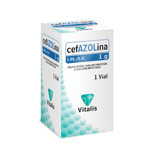 CEFAZOLINA 1 GR INYECT X 1 AMP