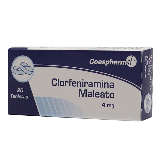 CLORFENIRAMINA 4 MG