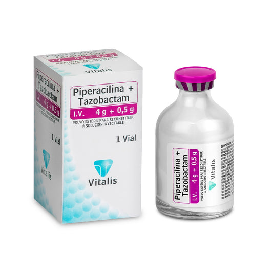 PIPERACILINA+TAZOBACTAM INYECT X 1 AMP