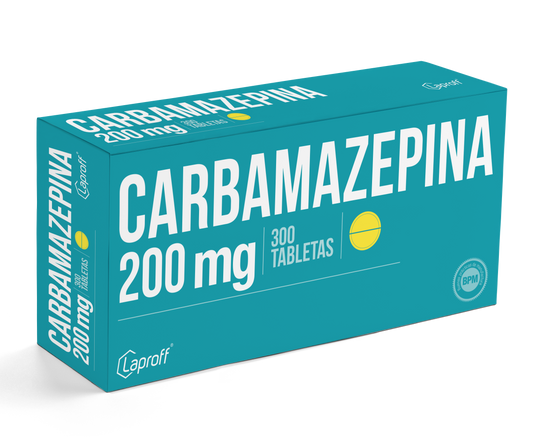 CARBAMAZEPINA 200MG X 300