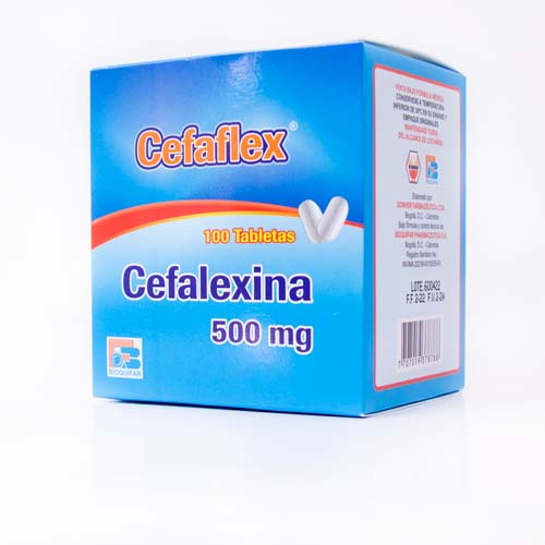 CEFAFLEX 500 MG X 100