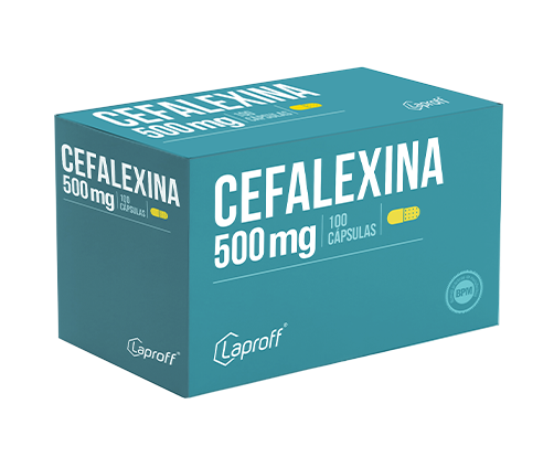 CEFALEXINA 500MG