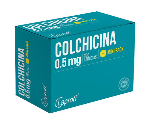 COLCHICINA 0.5MG X 300