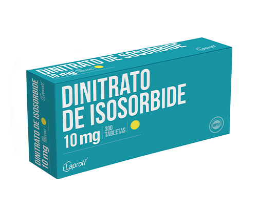DINITRATO ISOSORBIDE 10 MG X 300