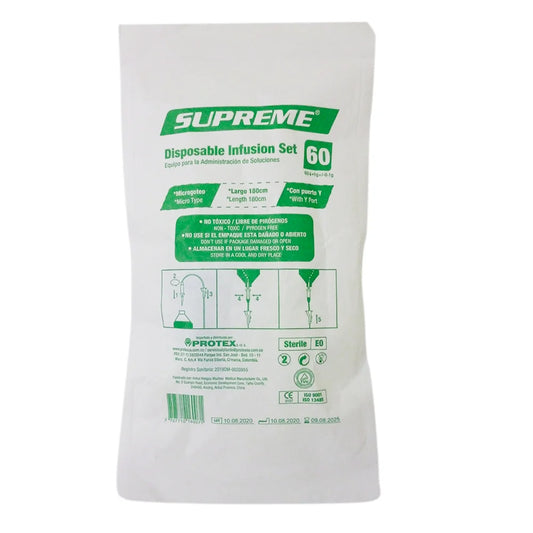 EQUIPO VENOCLISIS MICROGOTEO 60G
