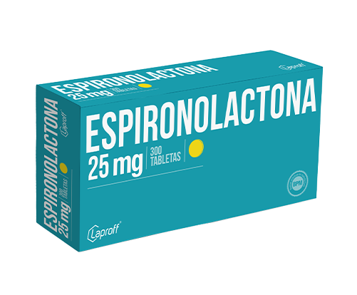 ESPIRONOLACTONA 25 MG X 300