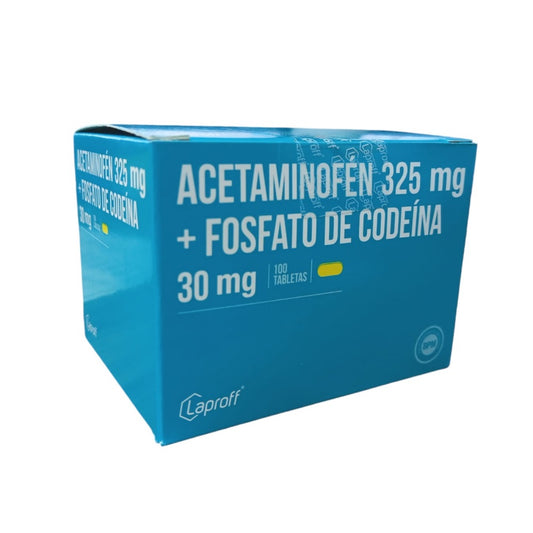 ACETAMINOFEN 325MG+CODEINA 30MG