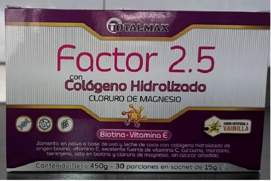 FACTOR 2.5 POLVO X 30 SBS X 15 GR