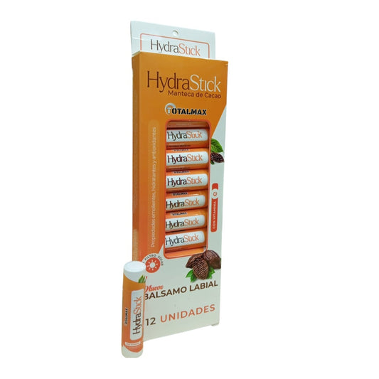 HYDRASTICK MANTECA CACAO NATURAL X 12 UN