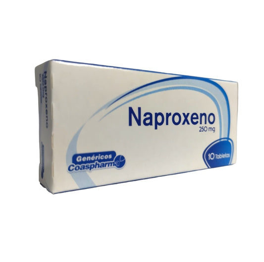 NAPROXENO 250 MG X 10