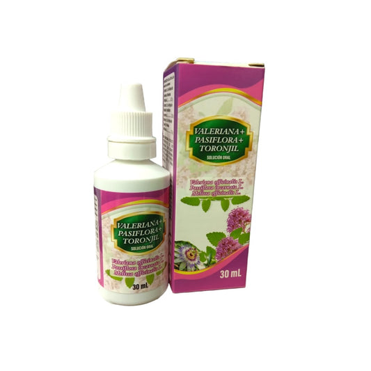 VALERIANA+PASIFLORA+TORONJIL GOTAS X30ML