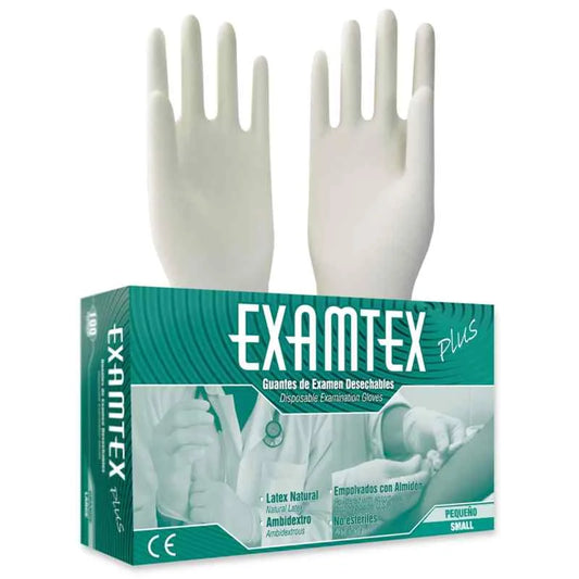 GUANTE LATEX EXAMEN (S)