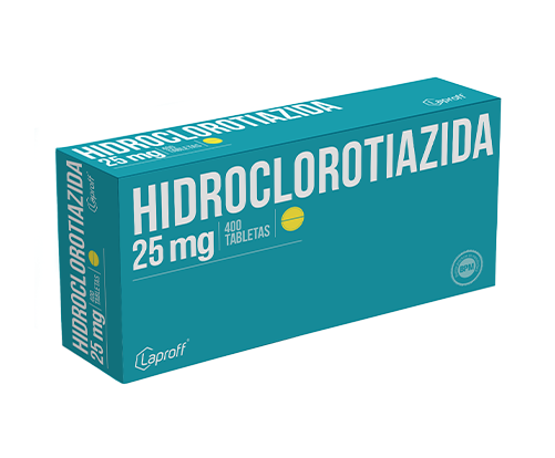 HIDROCLOROTIAZIDA 25 MG