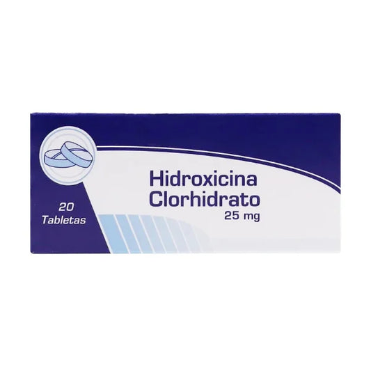 HIDROXICINA 25 MG