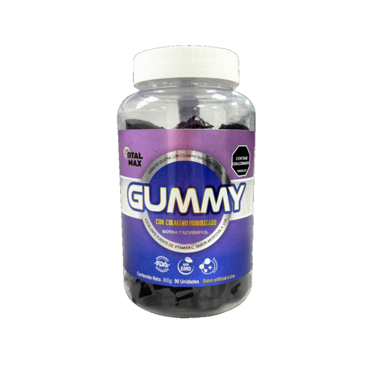 GUMMY COLAGENO HIDROLIZADO+BIOTINA+RESVERATROL