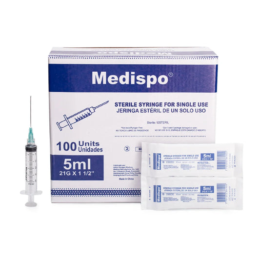 JERINGA 5ML 21G X 1.1/2" X 100 UNID