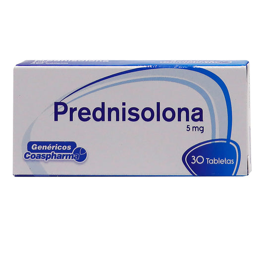 PREDNISOLONA 5 MG X 30