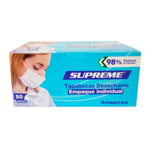 TAPABOCAS AZUL X 50 EMP INDIVIDUAL