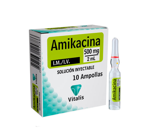 AMIKACINA 500MG/2ML