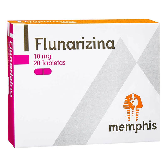 FLUNARIZINA 10MG MP