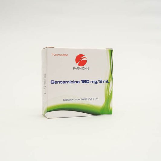 GENTAMICINA 160MG/2ML