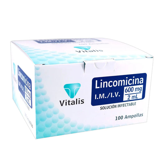LINCOMICINA 600MG/2ML X 100 AMP