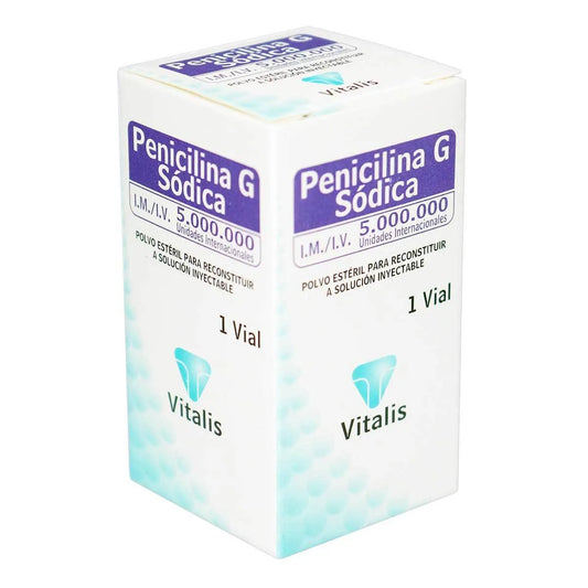 PENICILINA G SODICA 5.000.000UI X 1 AMP