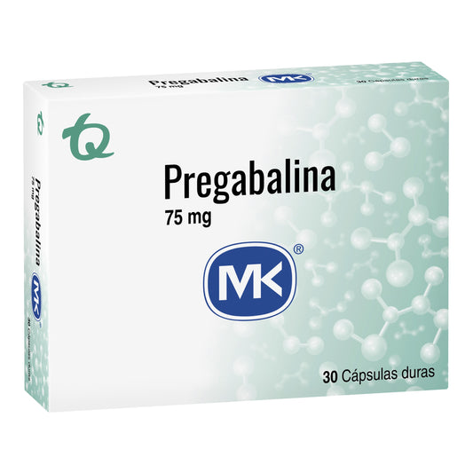 PREGABALINA 75MG MK