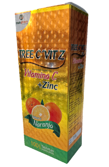 TREE C VIT ZINC NARANJA