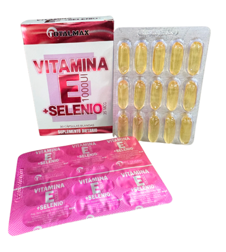 VITAMINA E 1000UI + SELENIO 35MCG X 30 CAP