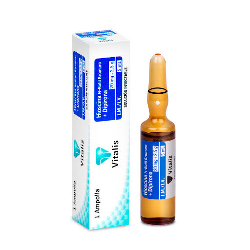 HIOSCINA 20MG + DIPIRONA 2.5MG