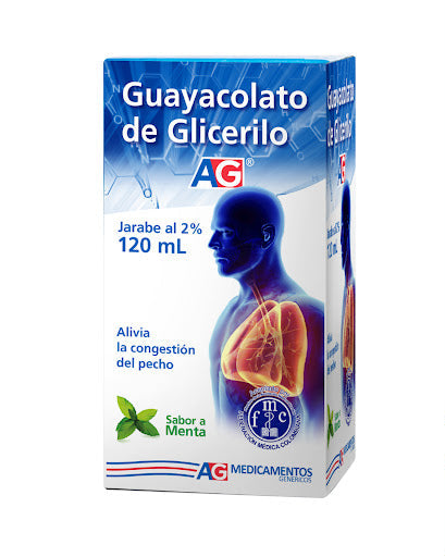 GUAYACOLATO DE GLICERILO 2% AG