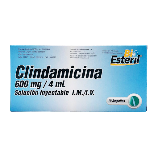 CLINDAMICINA 600MG/4ML