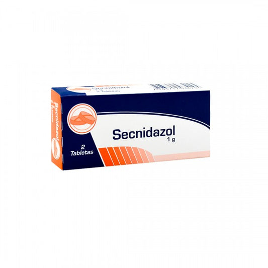 SECNIDAZOL 1 GR X 2 TAB